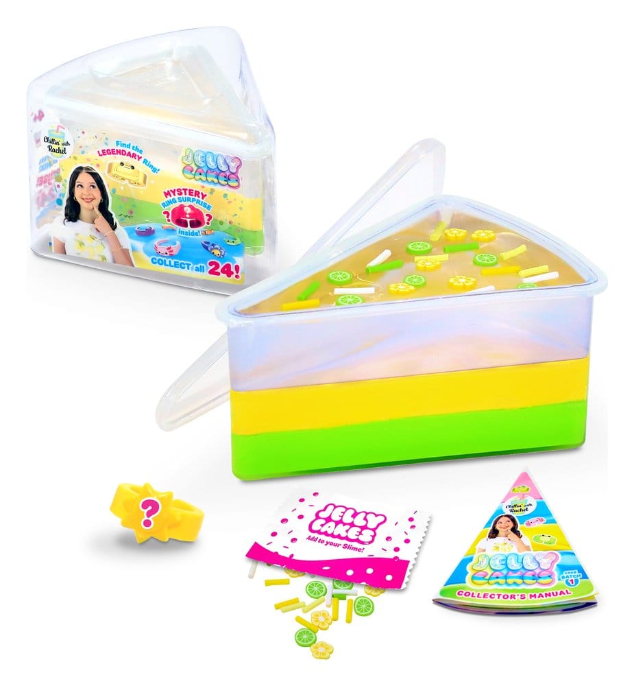 Jelly Cakes Anti-Stress-Figuren Series 1 Chillin Cake XL Blind Box Display (18)