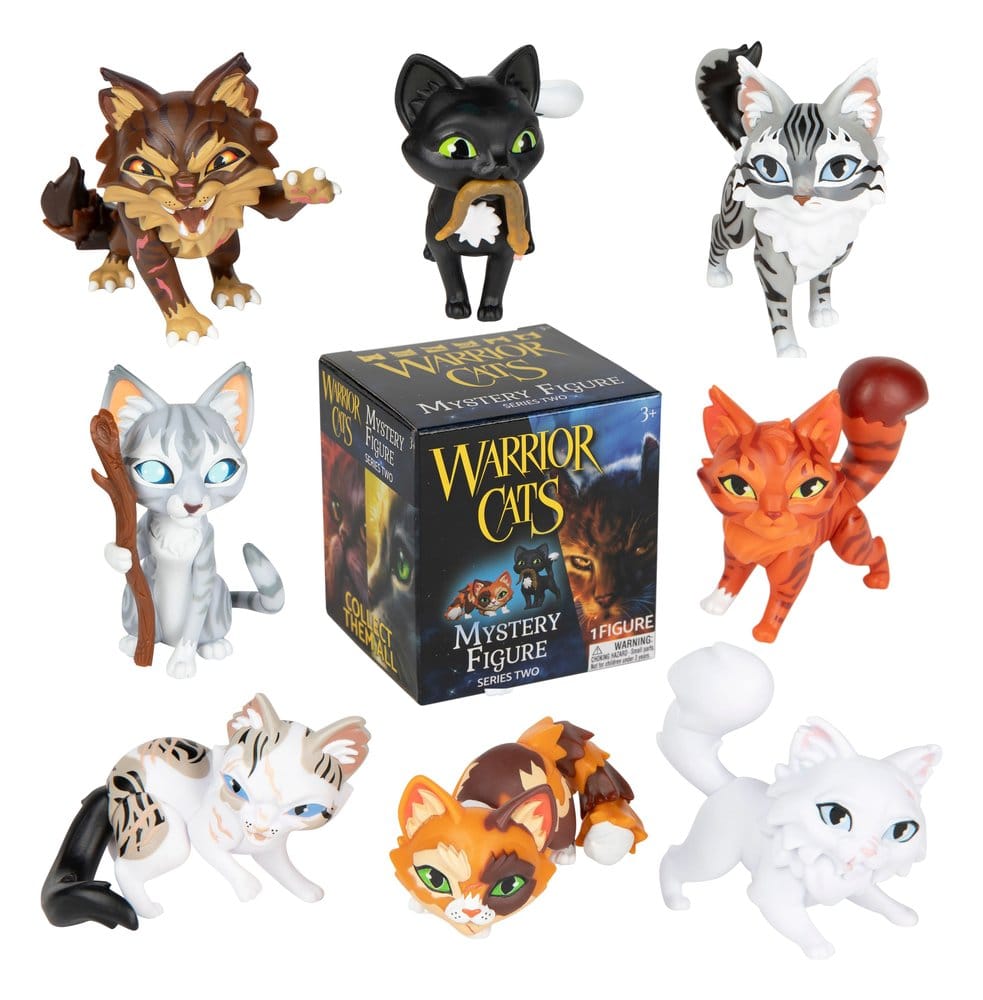 Warrior Cats Minifiguren Mystery Series 2 Blind Box Display (12)