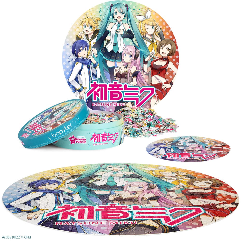 Hatsune Miku Jigsaw Puzzle Rund 500 Teile