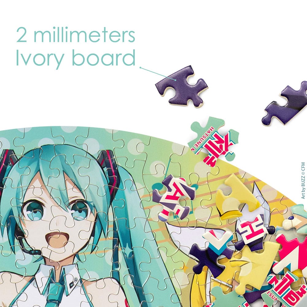 Hatsune Miku Jigsaw Puzzle Rund 500 Teile