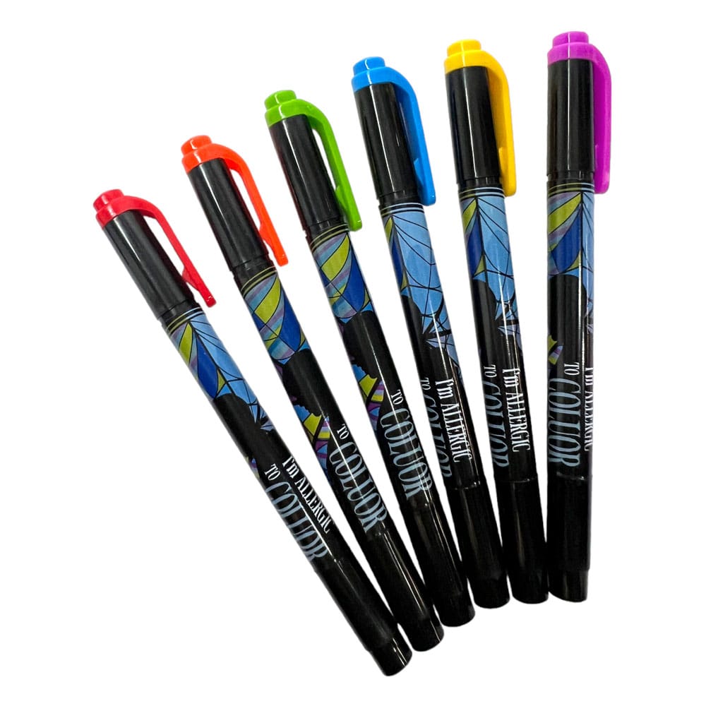 Wednesday Textmarker 6-er Pack