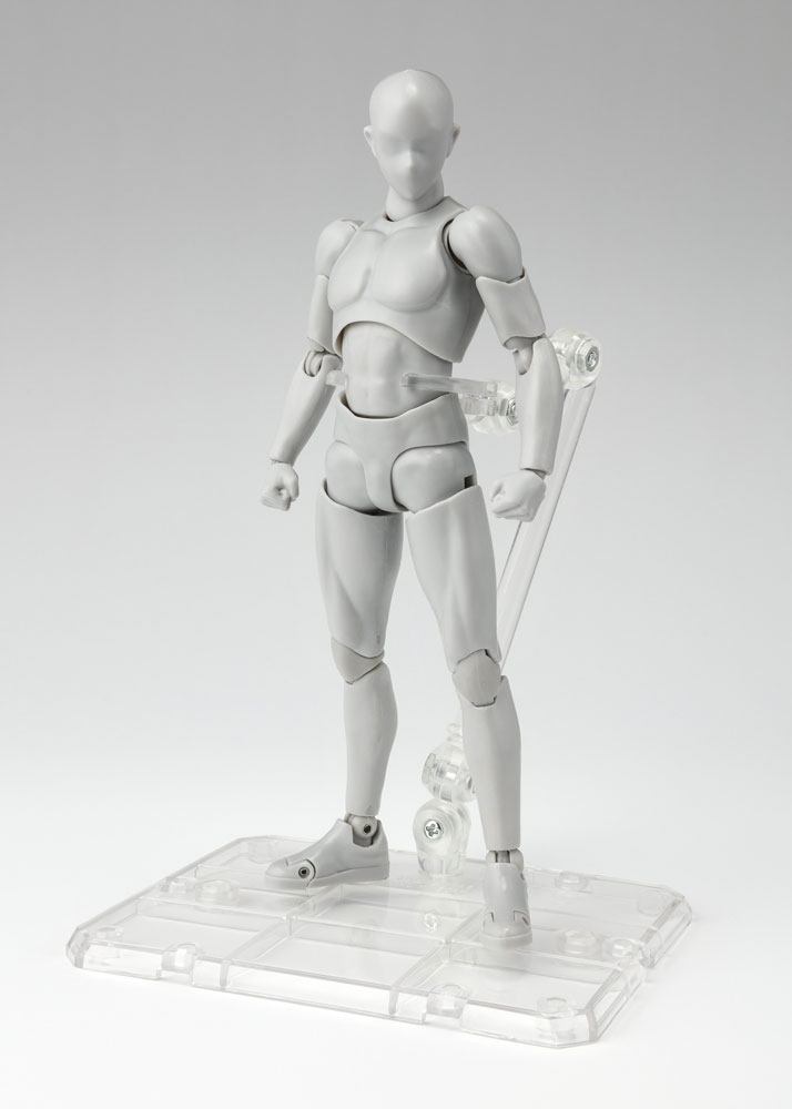 Tamashii Stage Figurenständer Act.4 for Humanoid Clear 14 cm