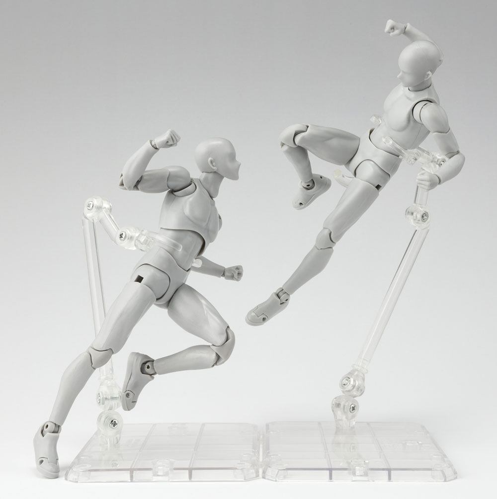 Tamashii Stage Figurenständer Act.4 for Humanoid Clear 14 cm