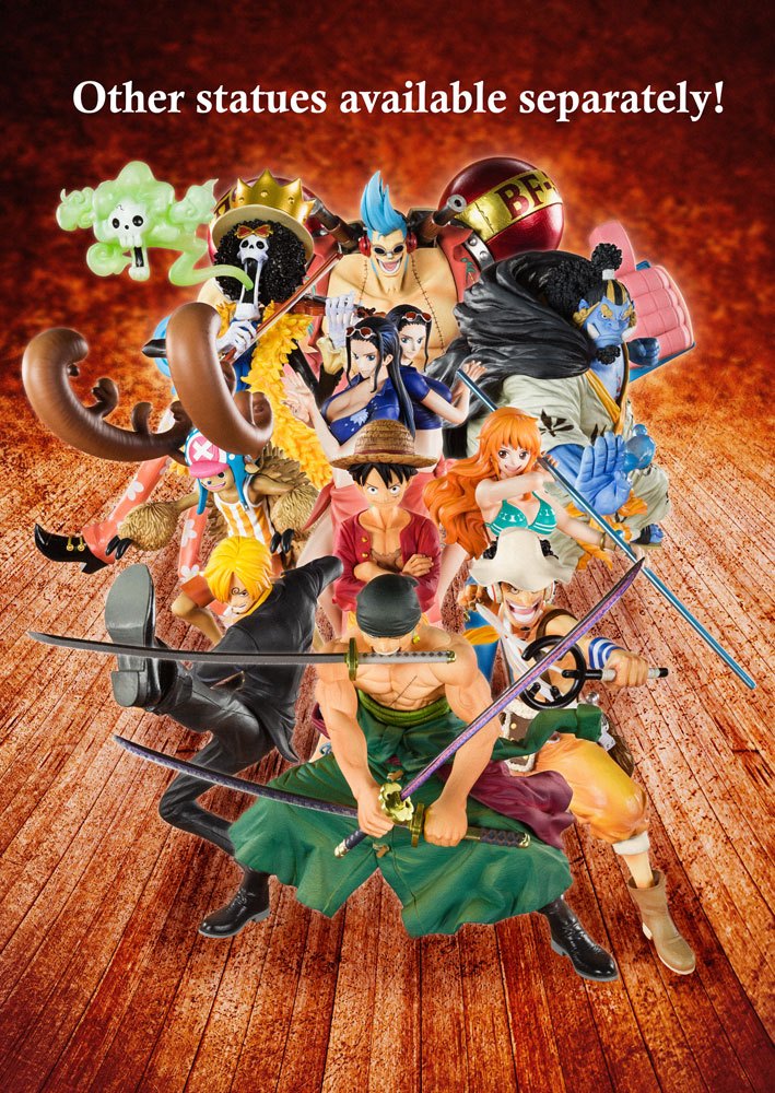One Piece FiguartsZERO PVC Statue Strohhut Ruffy 14 cm