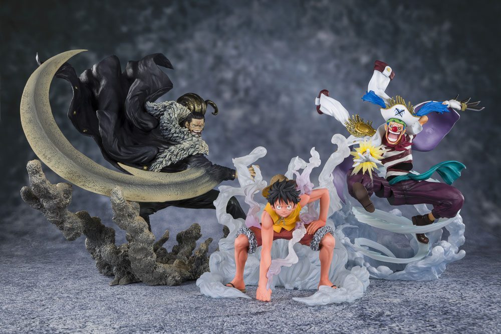 One Piece FiguartsZERO PVC Statue Monkey D. Luffy Summit Battle Reissue 12 cm
