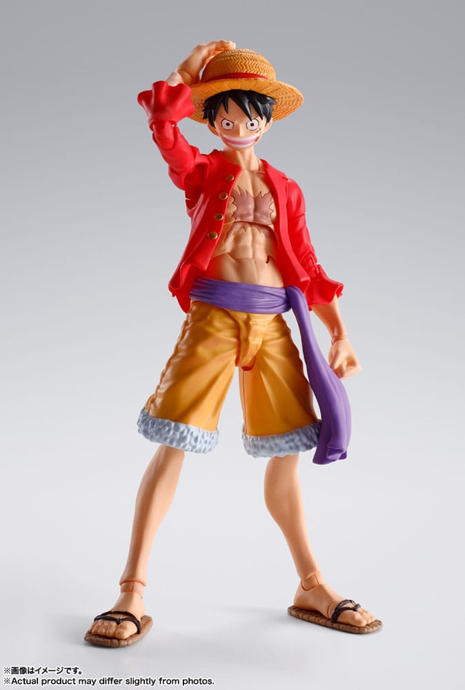 One Piece S.H. Figuarts Actionfigur Monkey D. Ruffy (The Raid on Onigashima) 14 cm