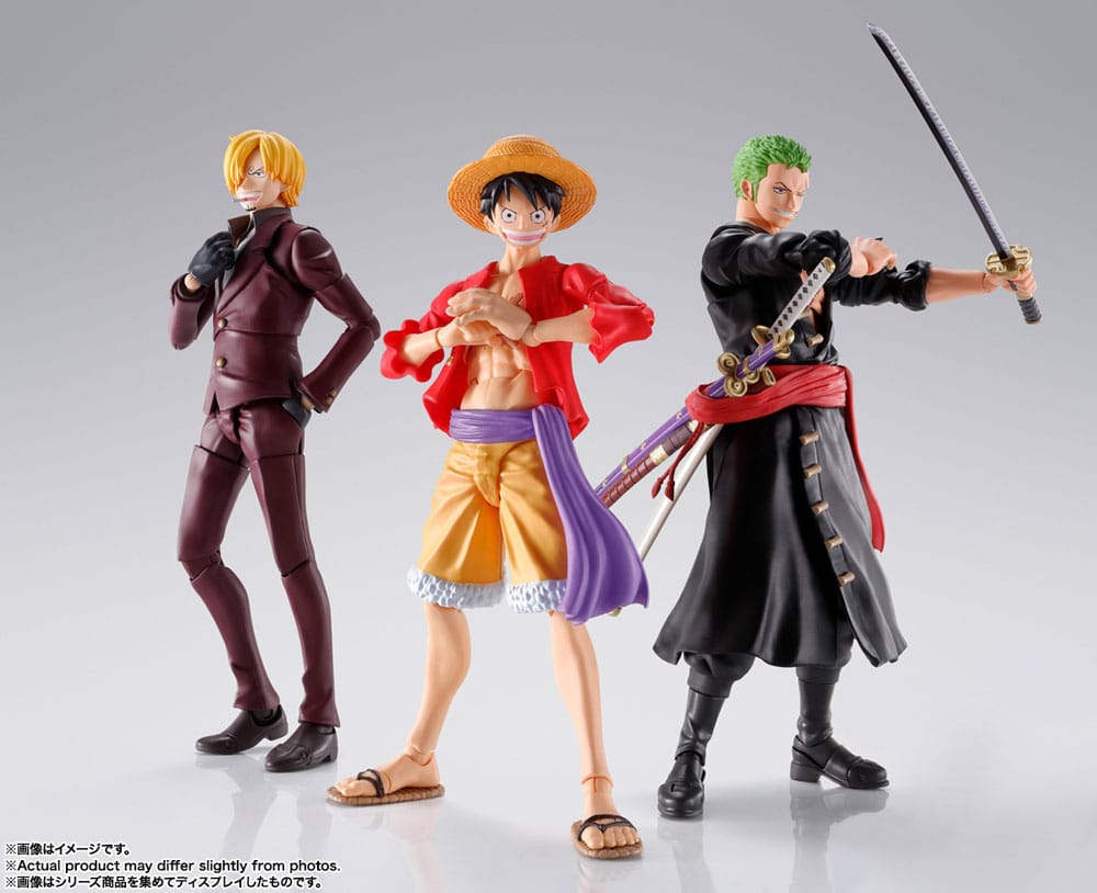One Piece S.H. Figuarts Actionfigur Monkey D. Ruffy (The Raid on Onigashima) 14 cm