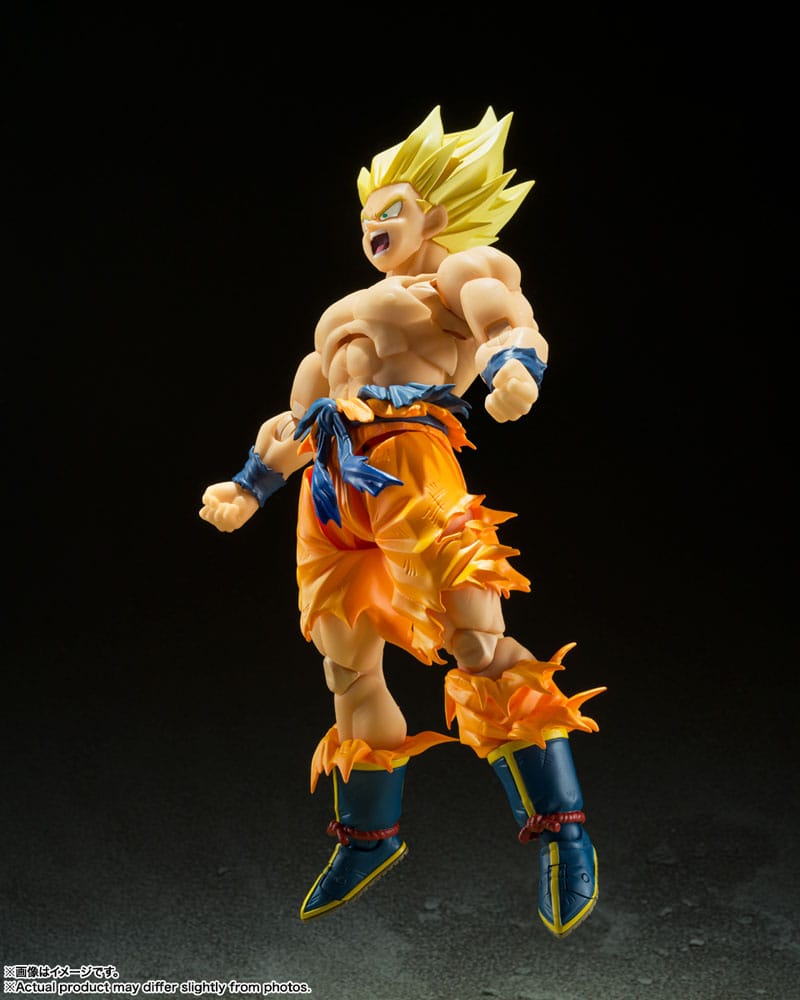 Dragon Ball Z S.H. Figuarts Actionfigur Super Saiyan Son Goku - Legendary Super Saiyan - 14 cm