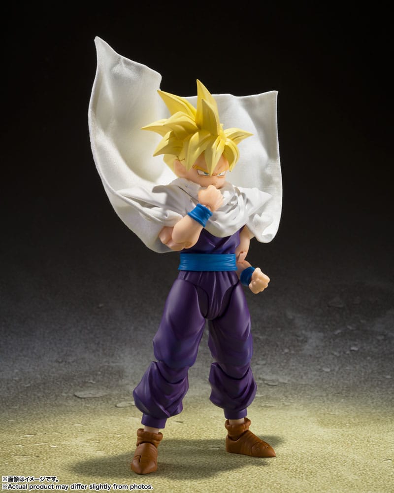 Dragon Ball Z S.H. Figuarts Actionfigur Super Saiyan Son Gohan - The Warrior Who Surpassed Goku 11 cm