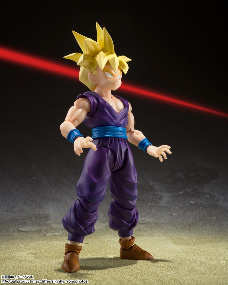 Dragon Ball Z S.H. Figuarts Actionfigur Super Saiyan Son Gohan - The Warrior Who Surpassed Goku 11 cm