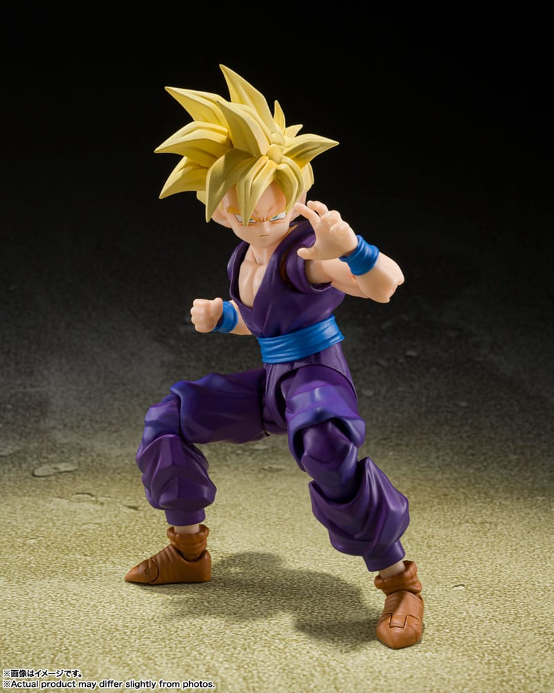 Dragon Ball Z S.H. Figuarts Actionfigur Super Saiyan Son Gohan - The Warrior Who Surpassed Goku 11 cm