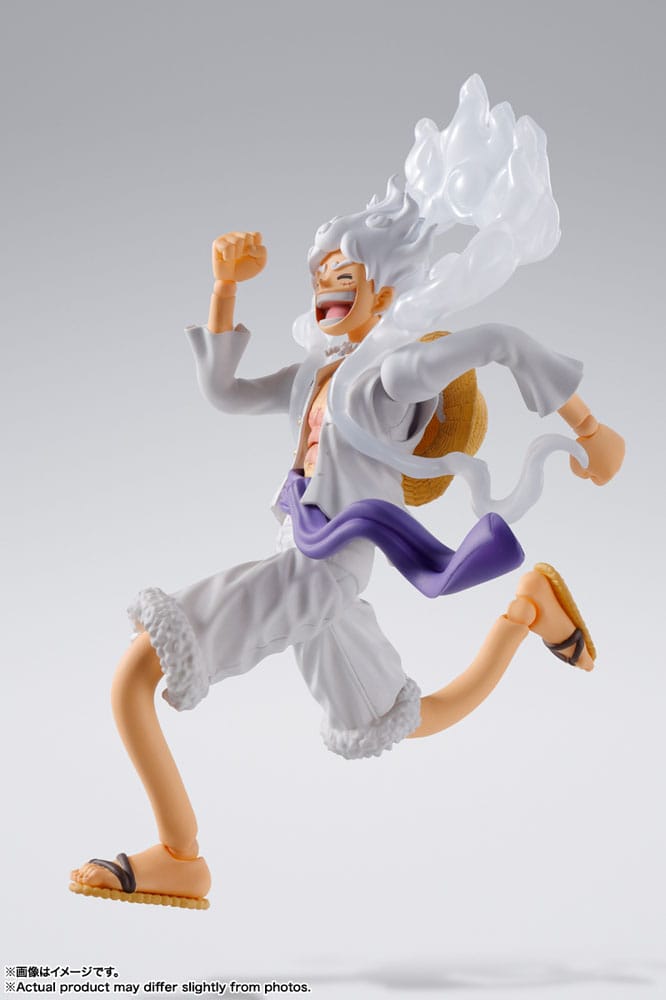 One Piece S.H. Figuarts Actionfigur Monkey D. Ruffy Gear 5 15 cm