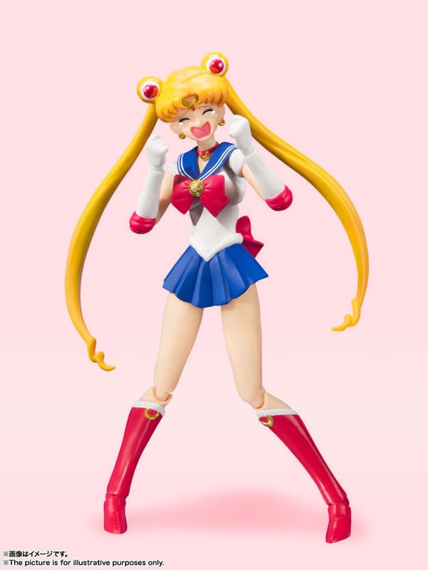 Sailor Moon S.H. Figuarts Actionfigur Sailor Moon Animation Color Edition 14 cm