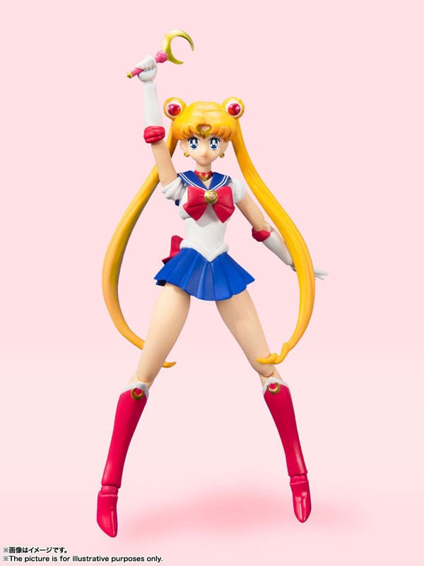 Sailor Moon S.H. Figuarts Actionfigur Sailor Moon Animation Color Edition 14 cm