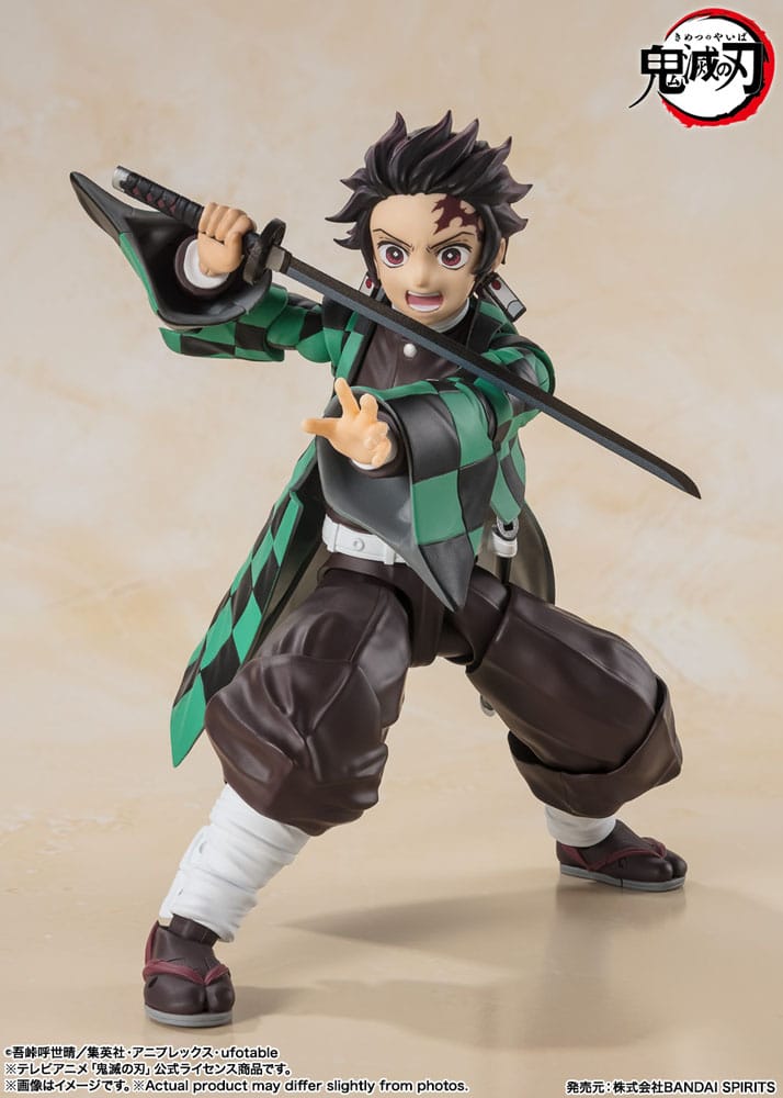 Demon Slayer: Kimetsu no Yaiba S.H. Figuarts Actionfigur Tanjiro Kamado 14 cm