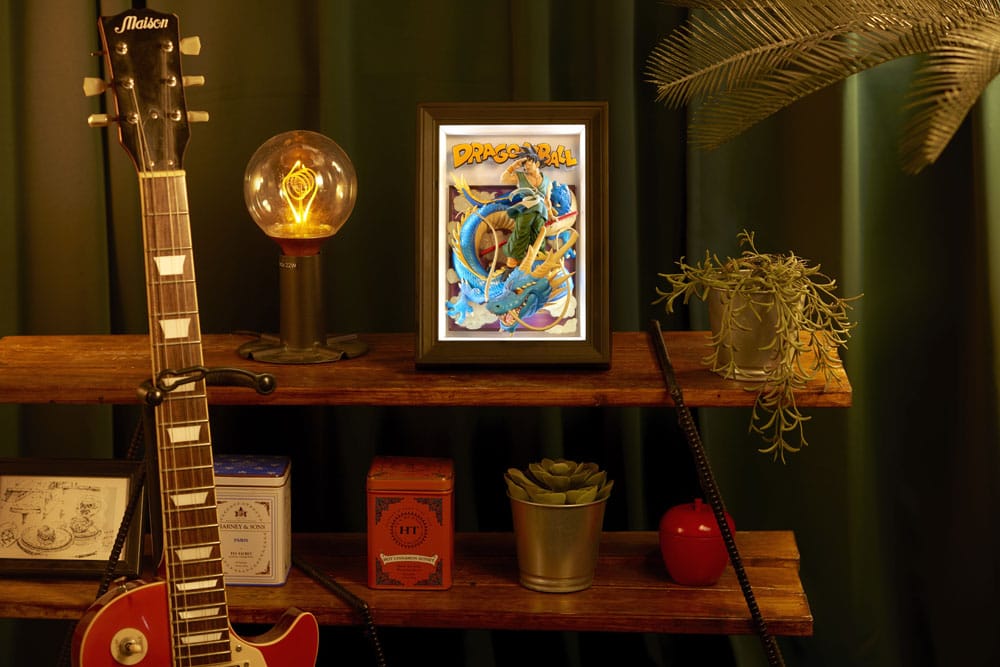 Dragon Ball Z Tamashii Art 3D Relief-Bild Son Goku & Dragon 27 cm