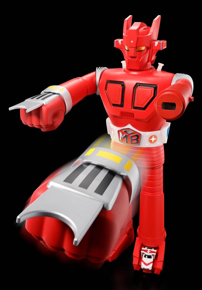 Super Robot Mach Baron Jumbo Machineder Actionfigur Machbaron 60 cm