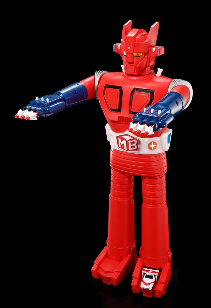 Super Robot Mach Baron Jumbo Machineder Actionfigur Machbaron 60 cm