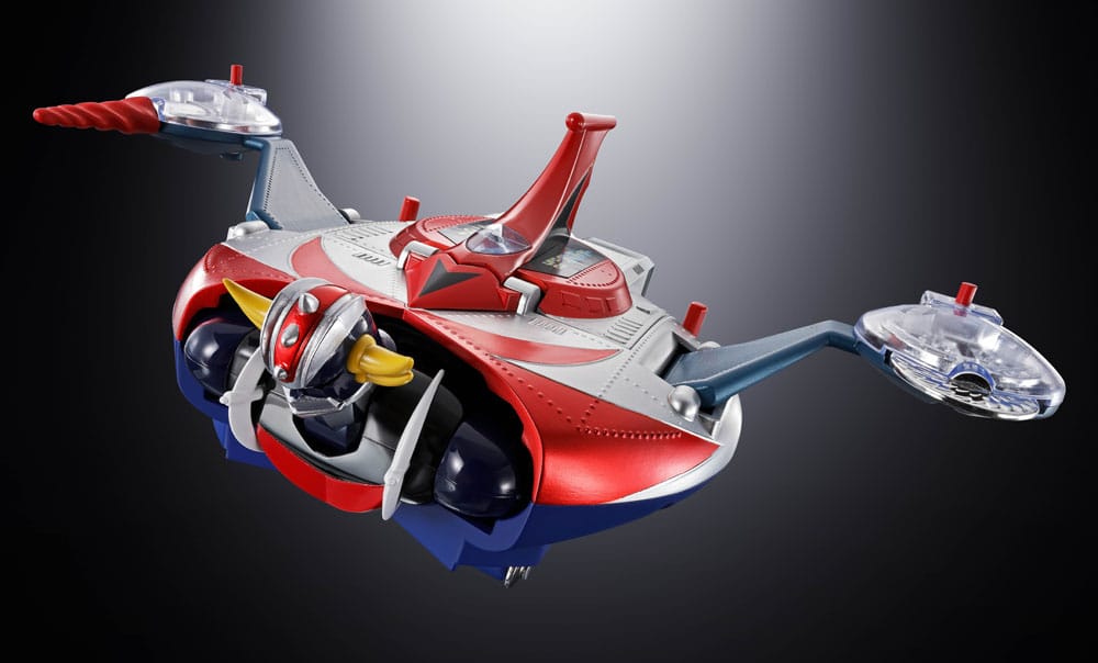 UFO Robo Grendizer Chogokin Actionfigur Deluxe Grendizer & UFO Spazer 14 cm