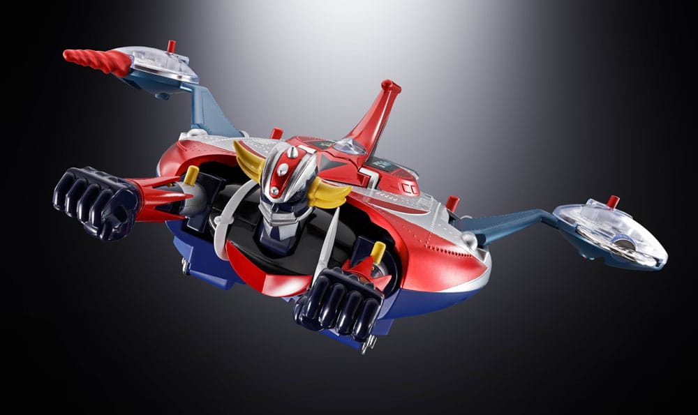UFO Robo Grendizer Chogokin Actionfigur Deluxe Grendizer & UFO Spazer 14 cm