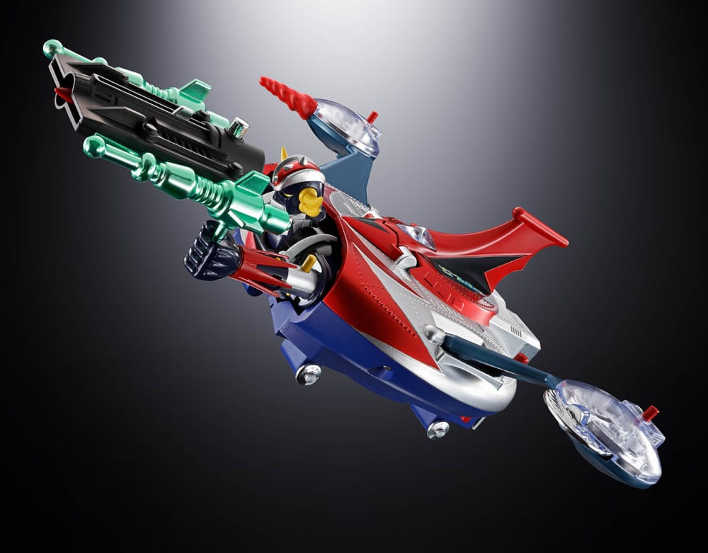 UFO Robo Grendizer Chogokin Actionfigur Deluxe Grendizer & UFO Spazer 14 cm