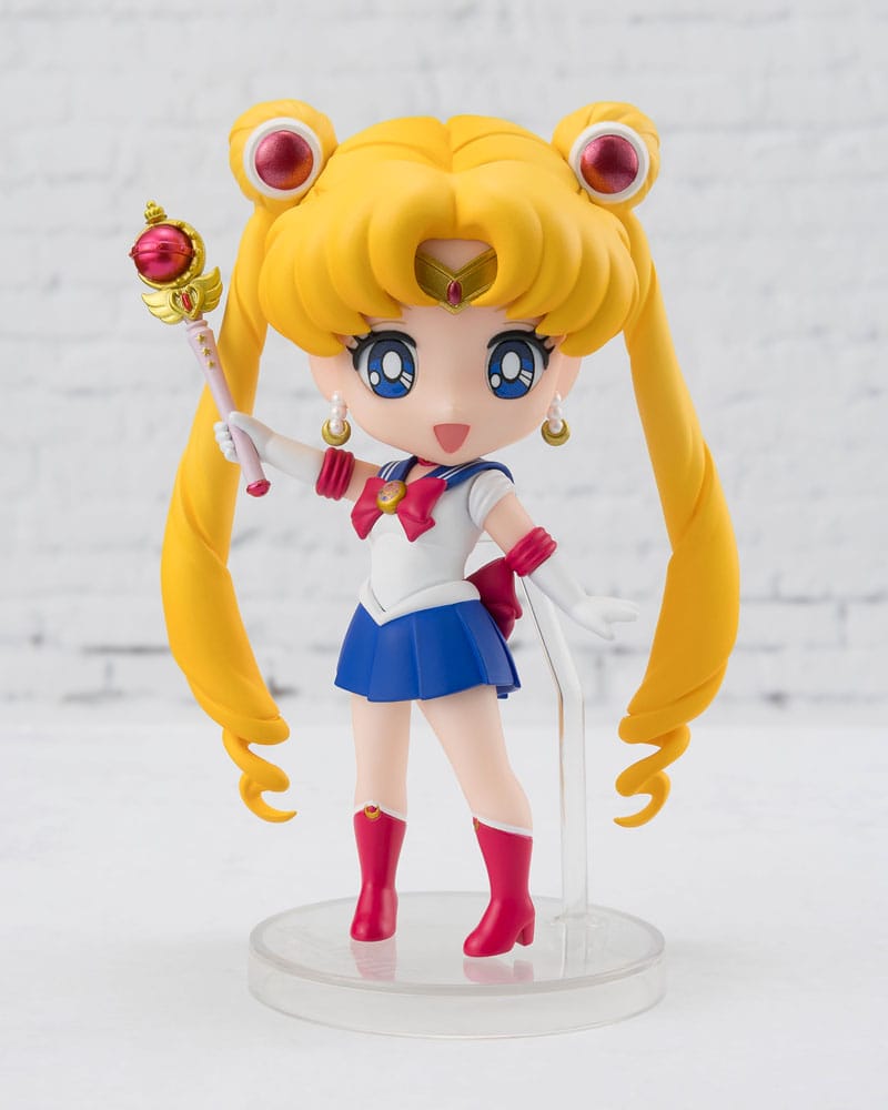 Pretty Guardian Sailor Moon R mini Actionfigur Sailor Moon Crystal Star Compact Edition 9 cm
