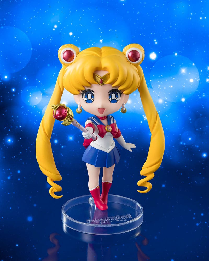 Pretty Guardian Sailor Moon R mini Actionfigur Sailor Moon Crystal Star Compact Edition 9 cm