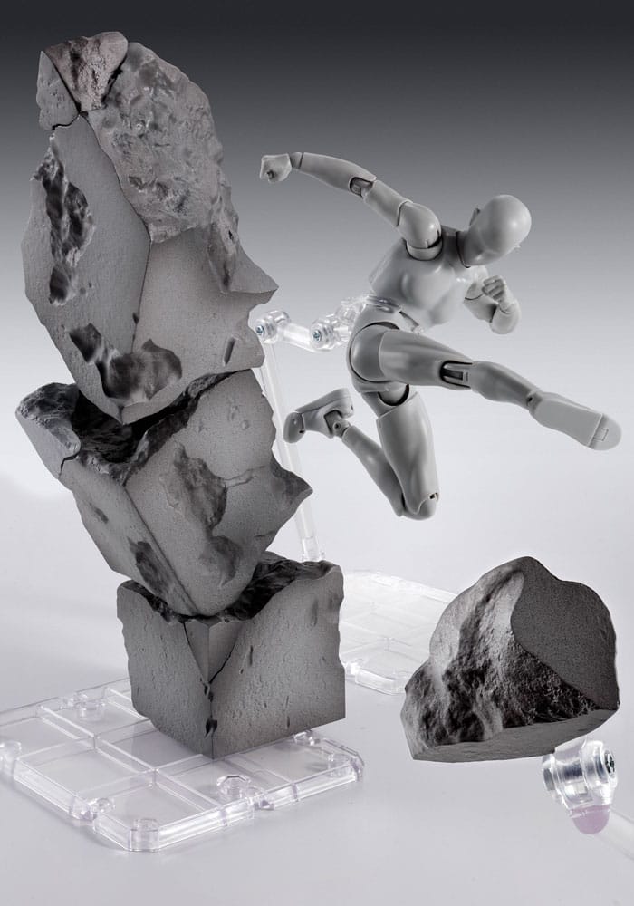 Tamashii Effect Actionfiguren-Zubehör Concrete Crash for S.H.Figuarts