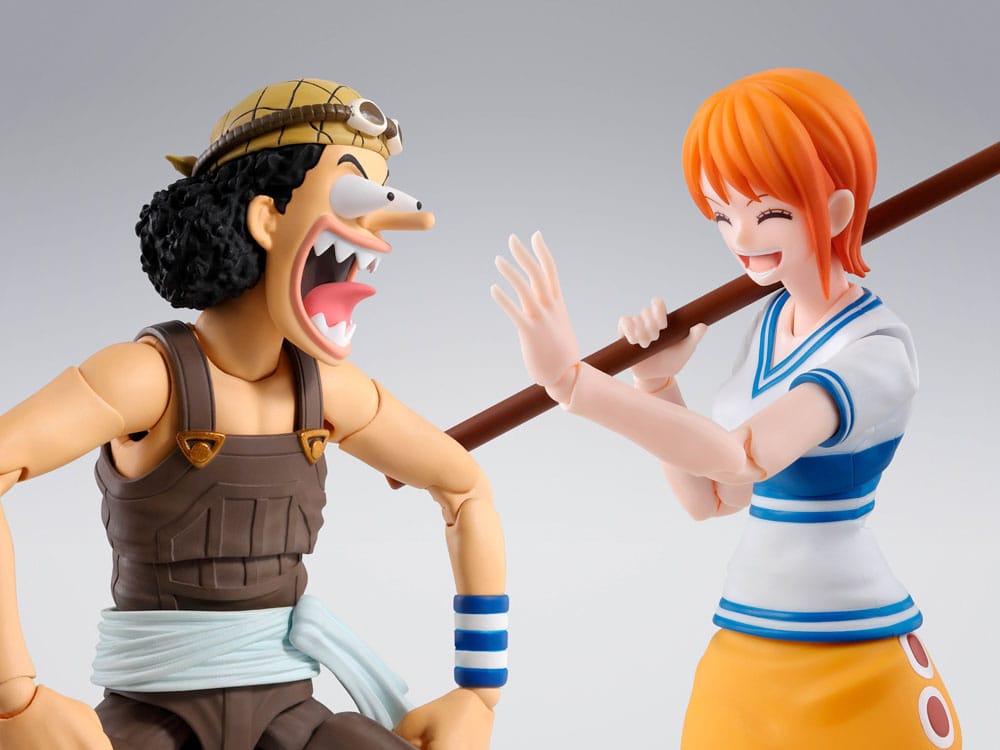 One Piece S.H.Figuarts Actionfigur Usopp Romance Dawn Ver. 15 cm
