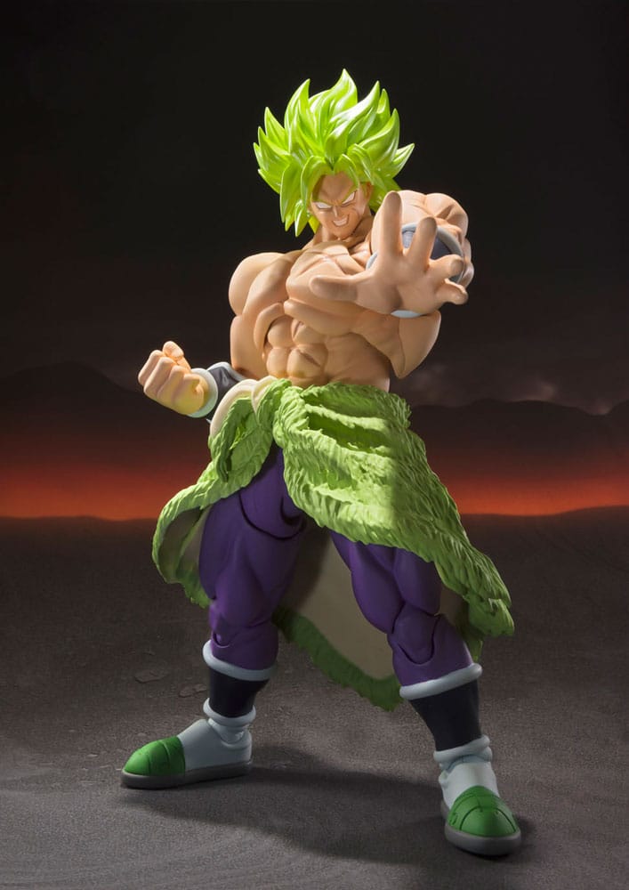 Dragonball Super Broly S.H. Figuarts Actionfigur Super Saiyan Broly Fullpower 22 cm