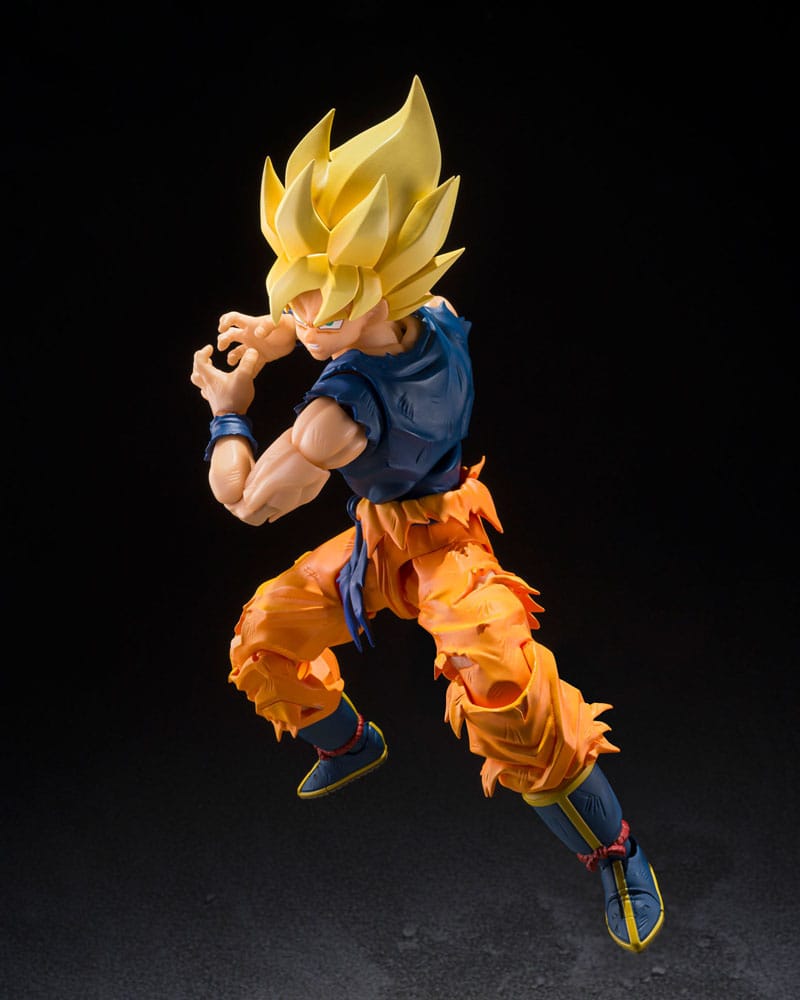 Dragon Ball Z S.H.Figuarts Actionfigur Super Saiyan Son Goku (Fighter of Rage) 14 cm