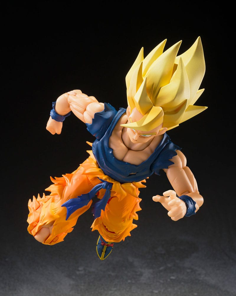 Dragon Ball Z S.H.Figuarts Actionfigur Super Saiyan Son Goku (Fighter of Rage) 14 cm