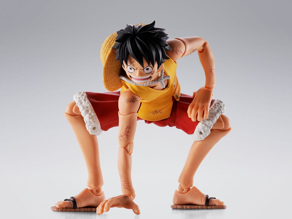 One Piece S.H.Figuarts Actionfigur Monkey D. Luffy Marineford 15 cm