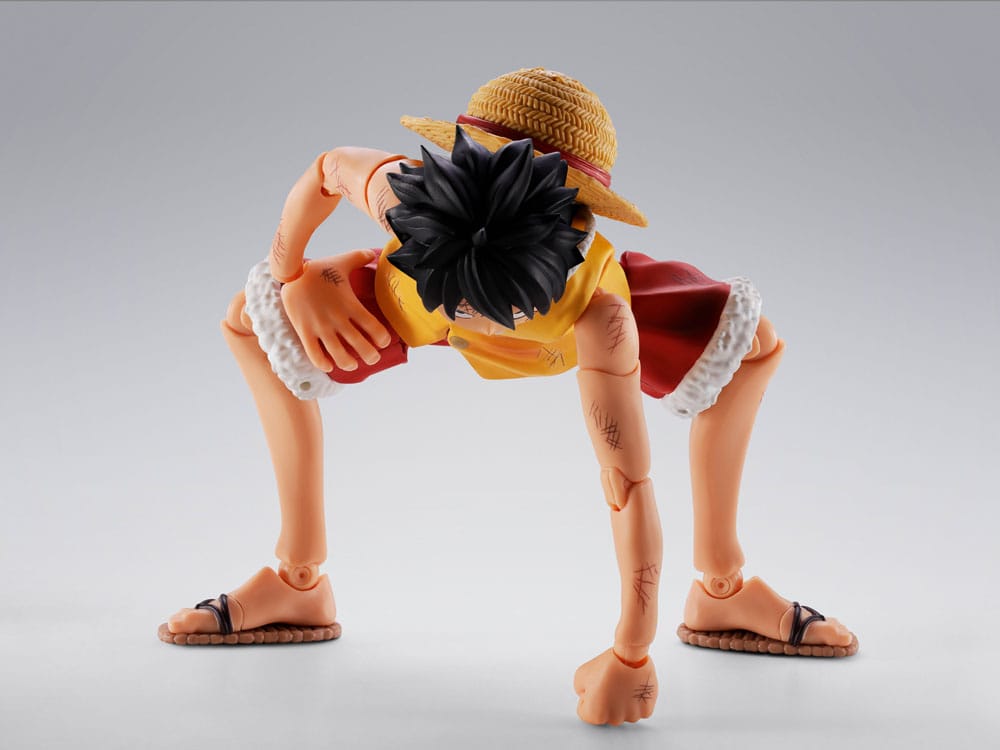 One Piece S.H.Figuarts Actionfigur Monkey D. Luffy Marineford 15 cm