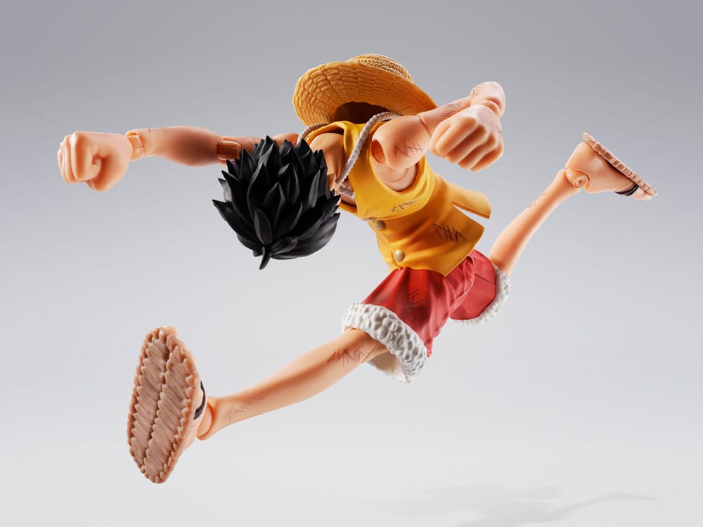 One Piece S.H.Figuarts Actionfigur Monkey D. Luffy Marineford 15 cm