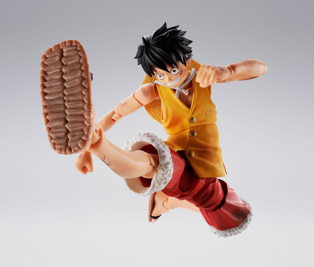 One Piece S.H.Figuarts Actionfigur Monkey D. Luffy Marineford 15 cm