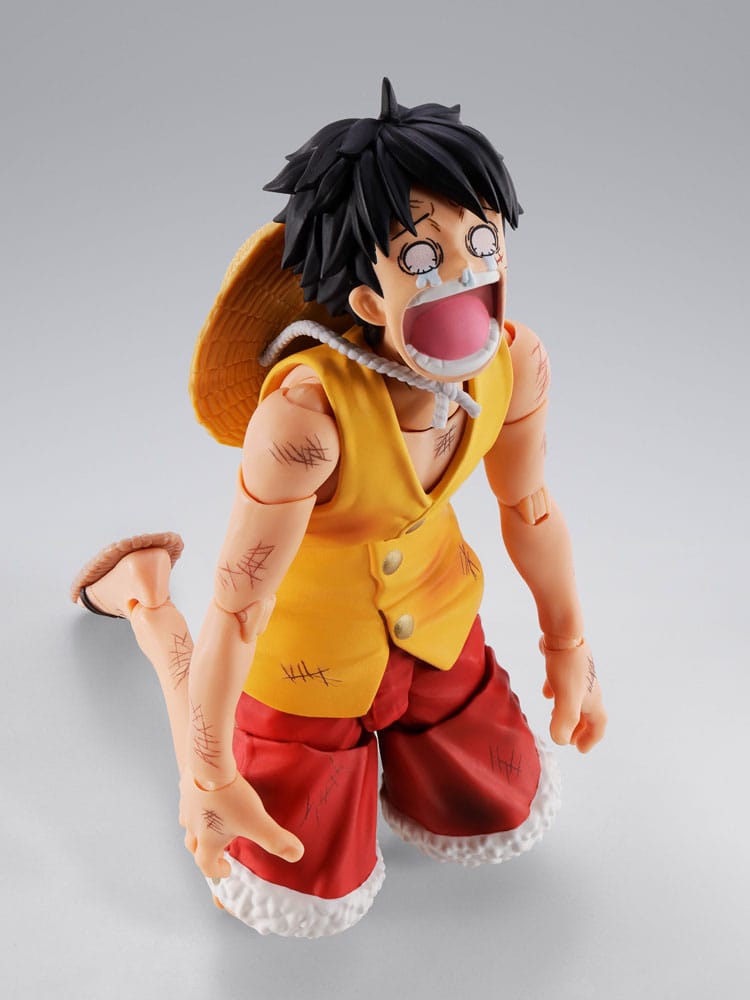 One Piece S.H.Figuarts Actionfigur Monkey D. Luffy Marineford 15 cm