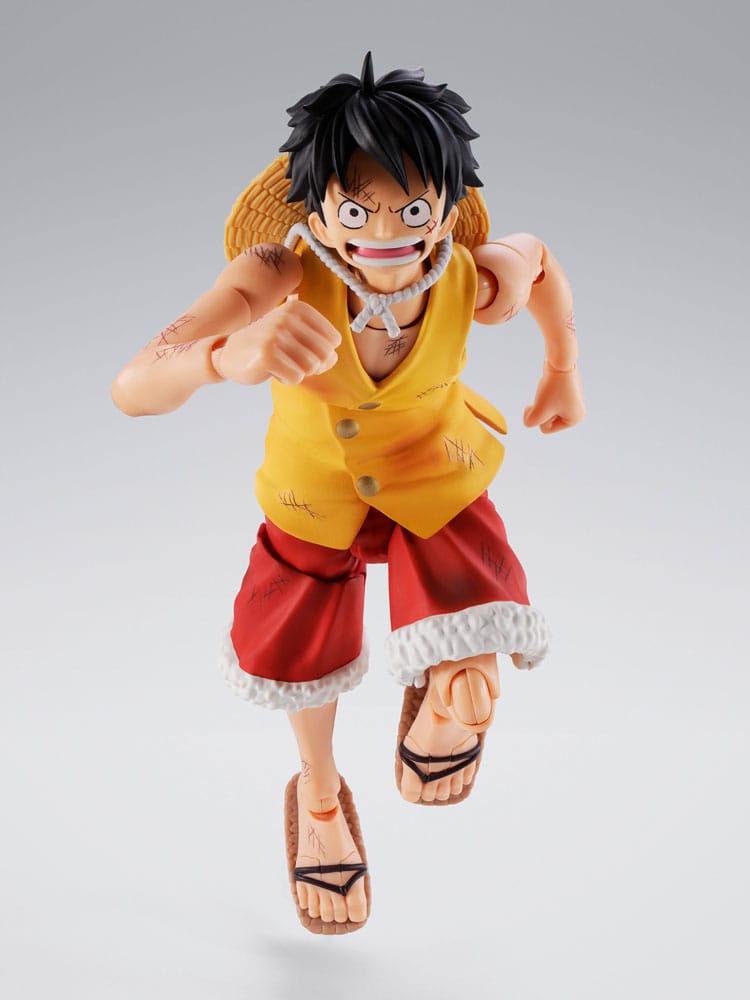 One Piece S.H.Figuarts Actionfigur Monkey D. Luffy Marineford 15 cm