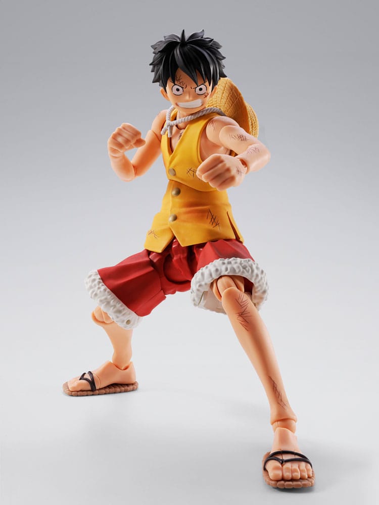 One Piece S.H.Figuarts Actionfigur Monkey D. Luffy Marineford 15 cm