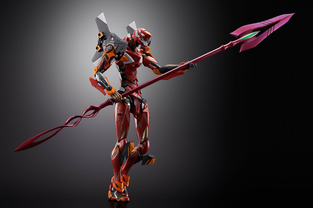 Neon Genesis Evangelion Metal Build Diecast Actionfigur Eva Production Model-02 30th with the Spear of Cassius 22 cm