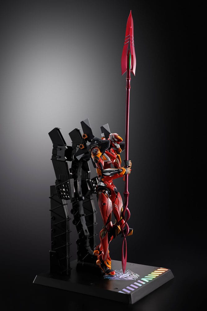 Neon Genesis Evangelion Metal Build Diecast Actionfigur Eva Production Model-02 30th with the Spear of Cassius 22 cm