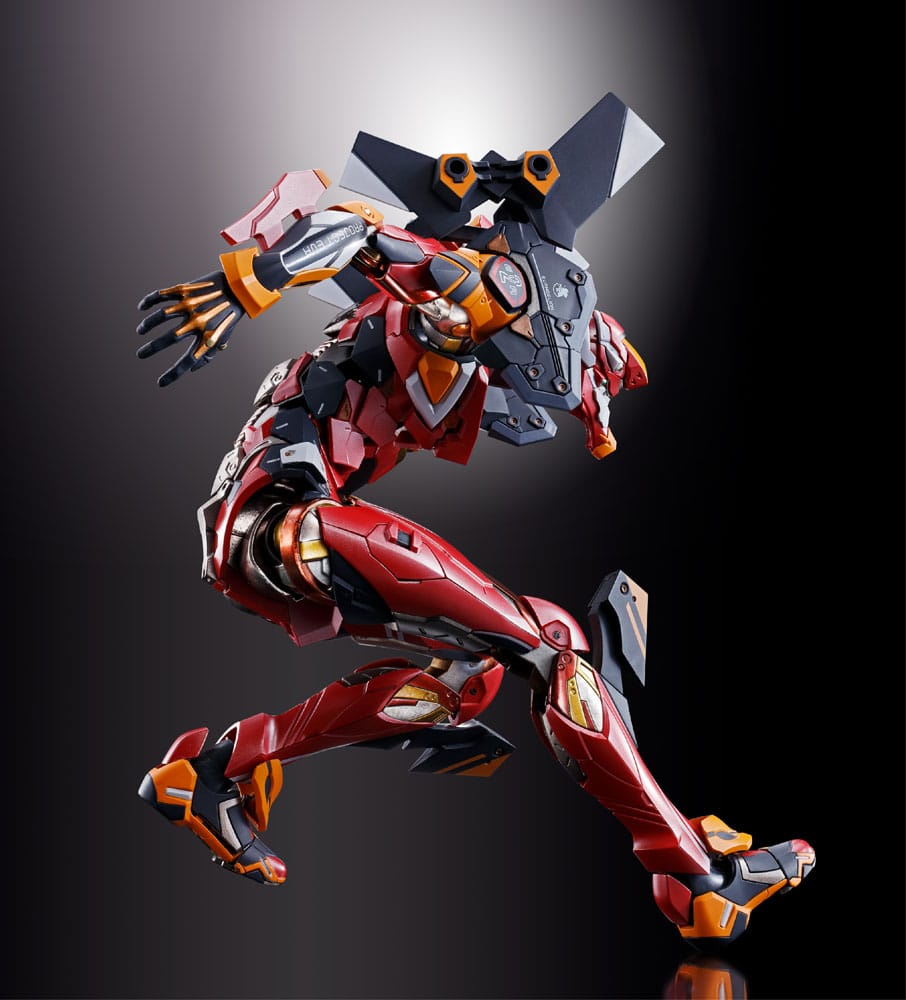 Neon Genesis Evangelion Metal Build Diecast Actionfigur Eva Production Model-02 30th with the Spear of Cassius 22 cm