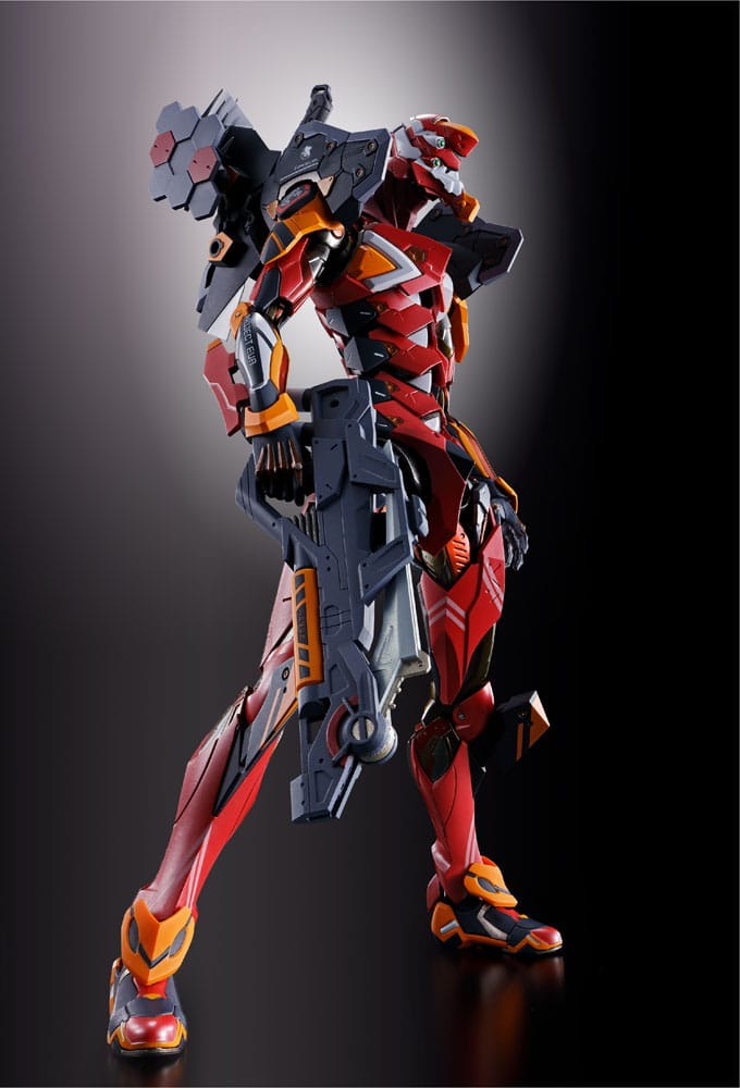 Neon Genesis Evangelion Metal Build Diecast Actionfigur Eva Production Model-02 30th with the Spear of Cassius 22 cm