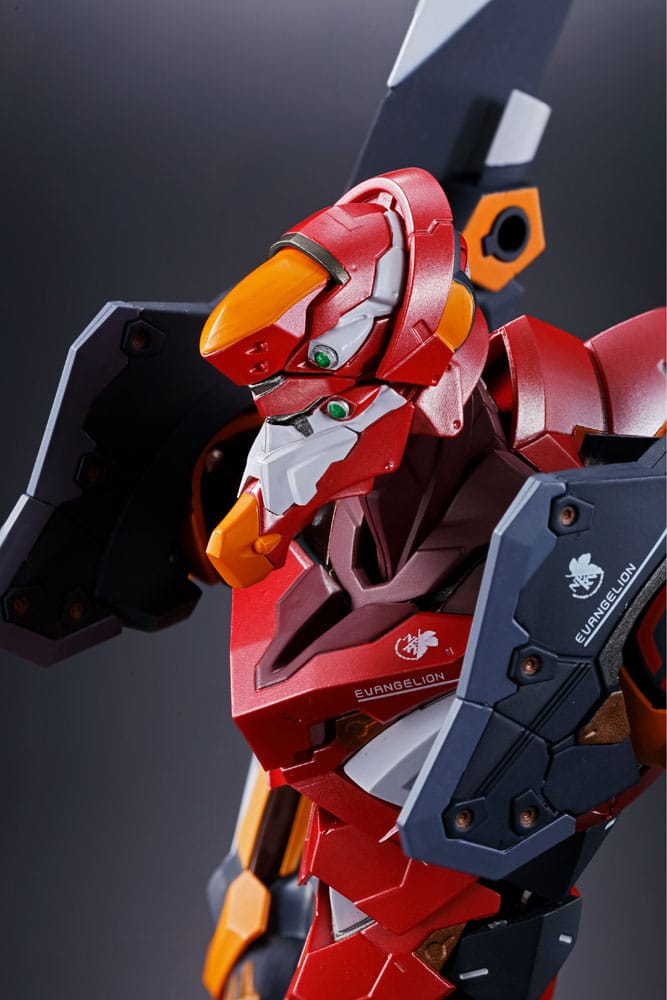 Neon Genesis Evangelion Metal Build Diecast Actionfigur Eva Production Model-02 30th with the Spear of Cassius 22 cm