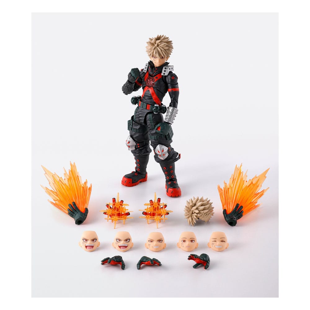 My Hero Academia S.H. Figuarts Actionfigur Katsuki Bakugo (The Beginning) 15 cm