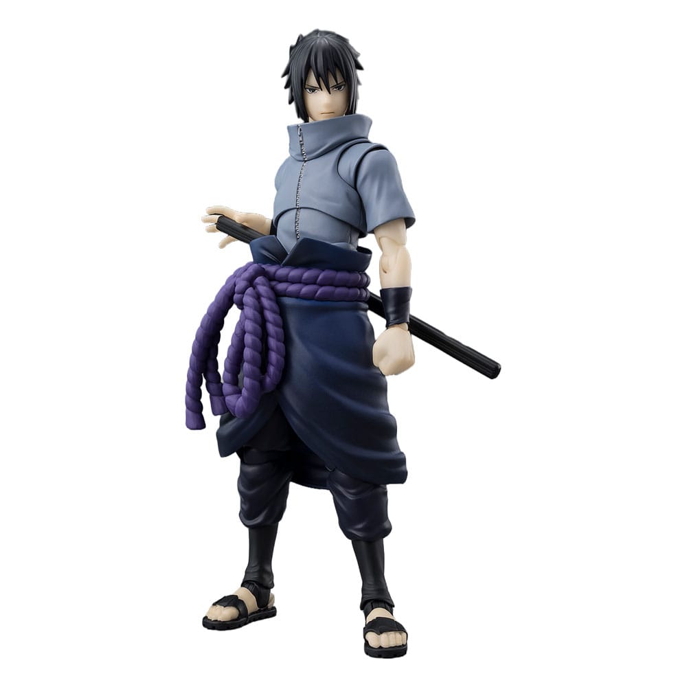 Naruto S.H.Figuarts Actionfigur Sasuke Uchiha Solitary Shinobi 15 cm