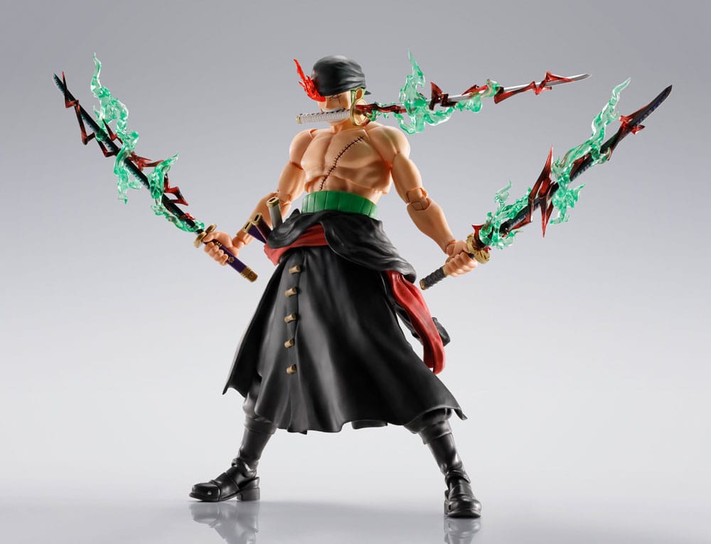 One Piece S.H.Figuarts Actionfigur Roronoa Zoro The King of Hell 15 cm