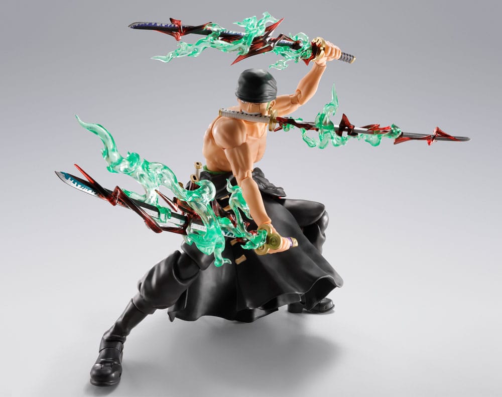 One Piece S.H.Figuarts Actionfigur Roronoa Zoro The King of Hell 15 cm