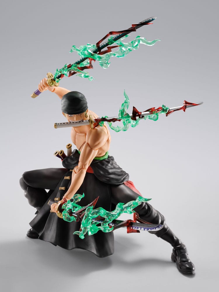One Piece S.H.Figuarts Actionfigur Roronoa Zoro The King of Hell 15 cm