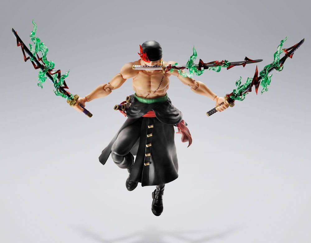 One Piece S.H.Figuarts Actionfigur Roronoa Zoro The King of Hell 15 cm